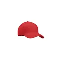 Variante rouge - LONG BEACH SINGA Casquette 5 panneaux 260 gr/m
