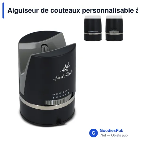 Aiguiseur de couteaux personnalisable à 6 positions avec logo - Lord Nelson