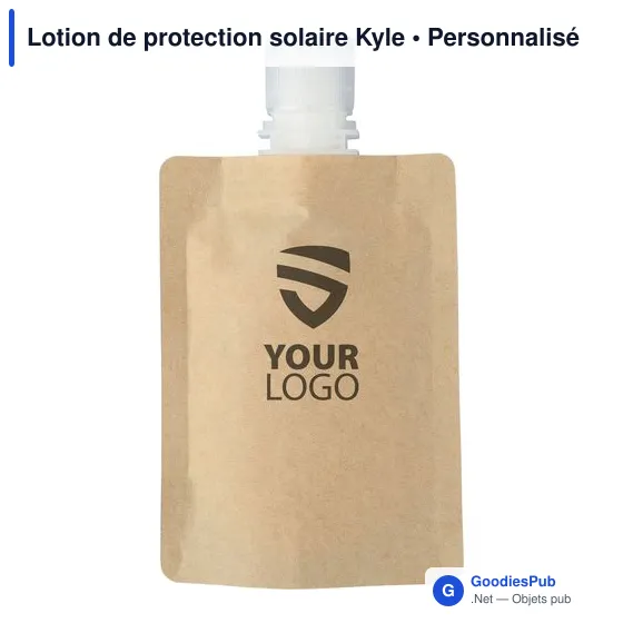 Lotion solaire personnalisable SPF 30 avec logo - Kyle - Image 2