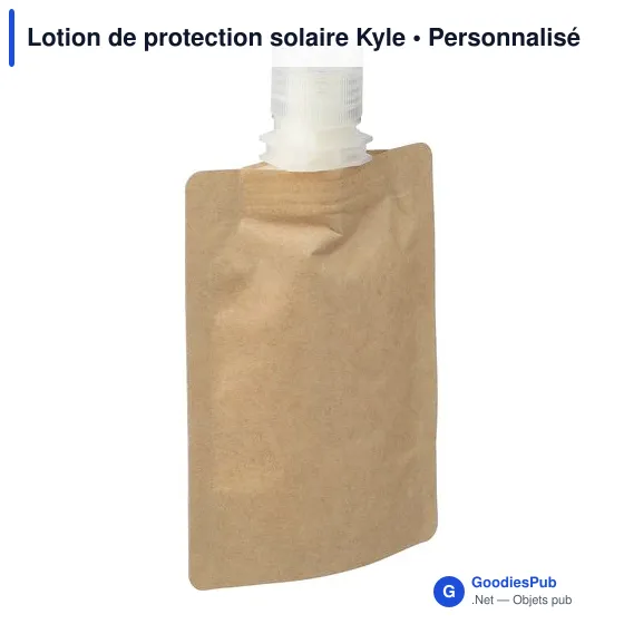 Lotion solaire personnalisable SPF 30 avec logo - Kyle - Image 3