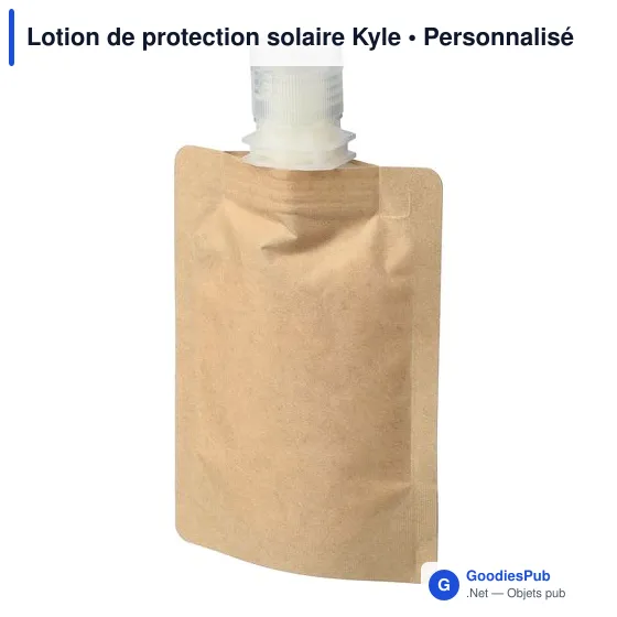 Lotion solaire personnalisable SPF 30 avec logo - Kyle - Image 5