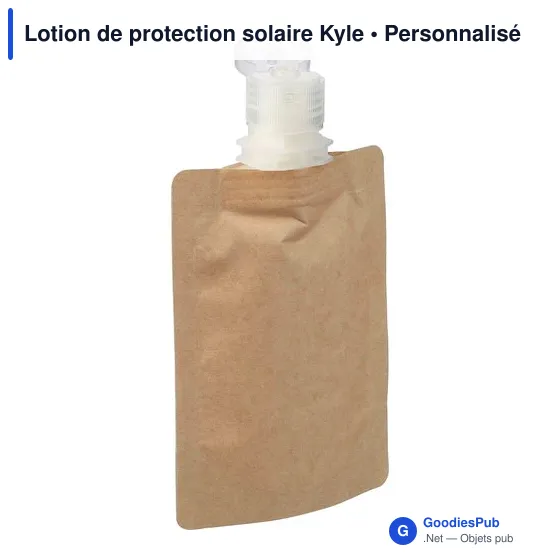 Lotion solaire personnalisable SPF 30 avec logo - Kyle - Image 6