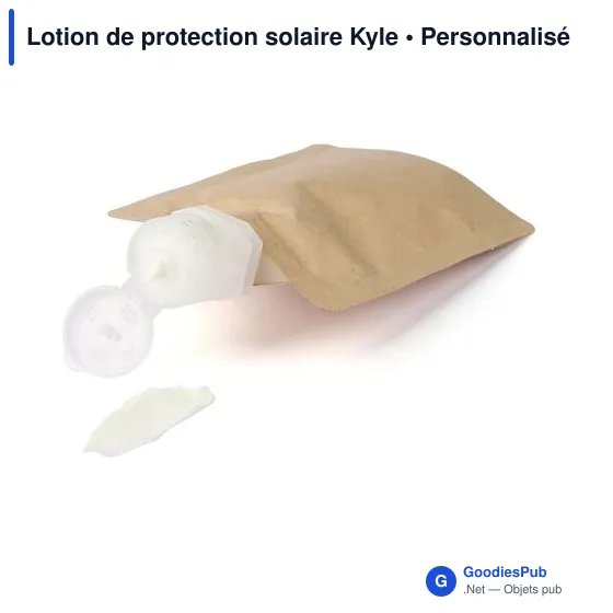 Lotion solaire personnalisable SPF 30 avec logo - Kyle - Image 7