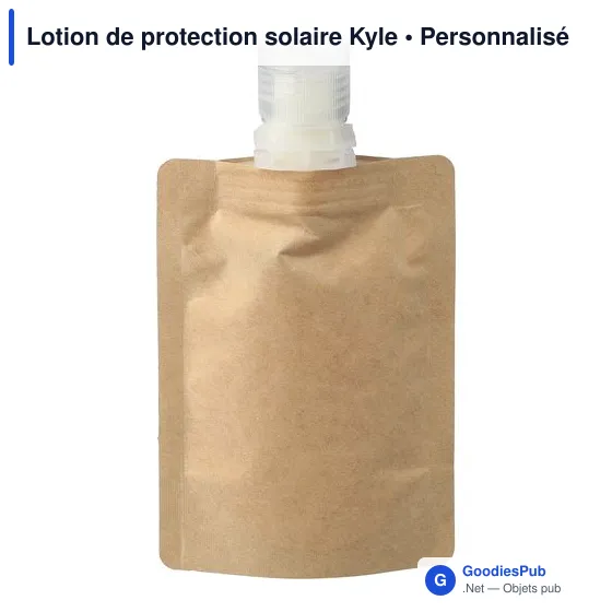 Lotion solaire personnalisable SPF 30 avec logo - Kyle - Image 9