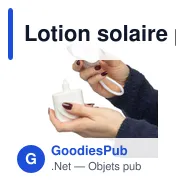 Lotion solaire personnalisable en tube PP de 50 ml Eitan avec logo - Miniature 4