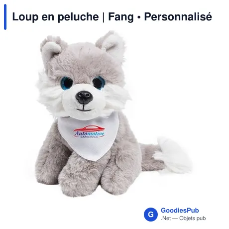 Loup en peluche | Fang