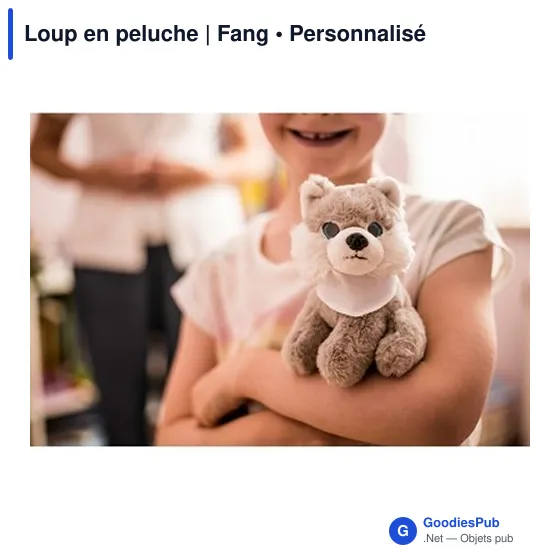 Loup en peluche | Fang - Image 2