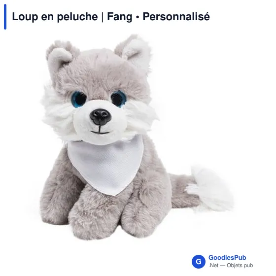 Loup en peluche | Fang - Image 3
