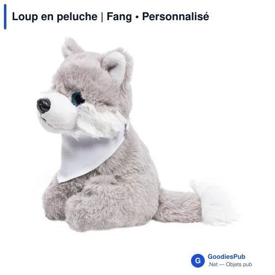Loup en peluche | Fang - Image 6