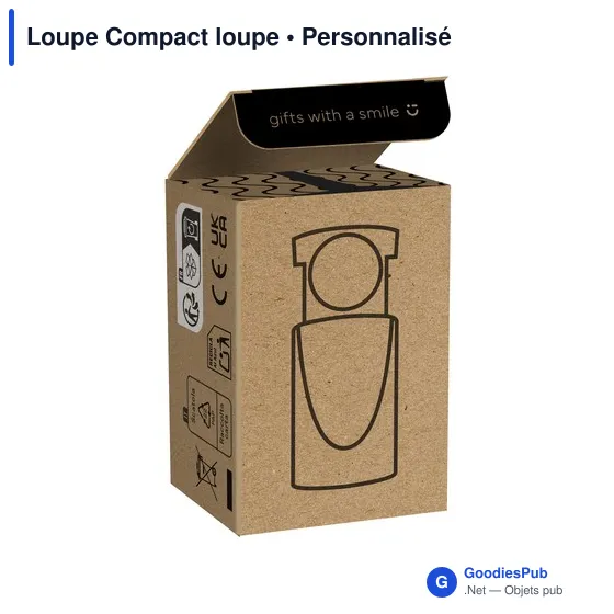 Loupe rétractable personnalisable avec logo - Loupe Compact loupe - Image 4