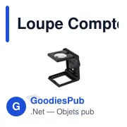 Loupe Compte-Fils Tudels 8X - Miniature 1