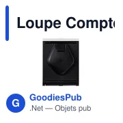 Loupe Compte-Fils Tudels 8X - Miniature 2