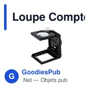 Loupe Compte-Fils Tudels 8X - Miniature 3