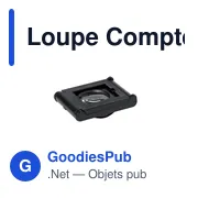 Loupe Compte-Fils Tudels 8X - Miniature 4