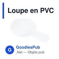 Loupe en PVC personnalisable avec logo - Modèle Brennan - Miniature 2