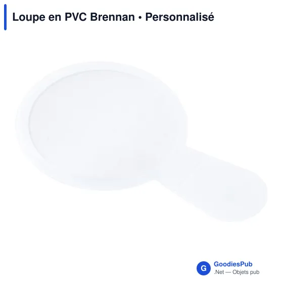 Loupe en PVC personnalisable avec logo - Modèle Brennan - Image 2