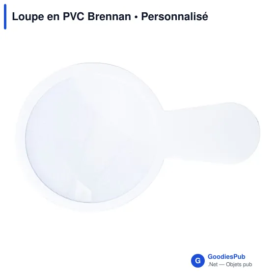 Loupe en PVC personnalisable avec logo - Modèle Brennan - Image 3