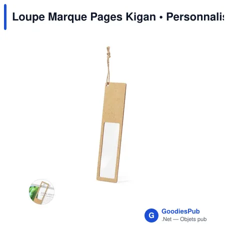 Loupe Marque Pages Kigan