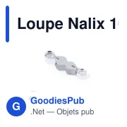 Loupe Nalix 10/20X - Miniature 1