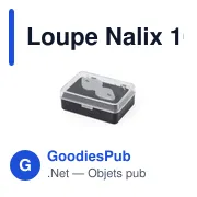 Loupe Nalix 10/20X - Miniature 3