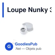 Loupe Nunky 30X - Miniature 1