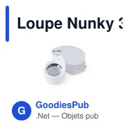 Loupe Nunky 30X - Miniature 8
