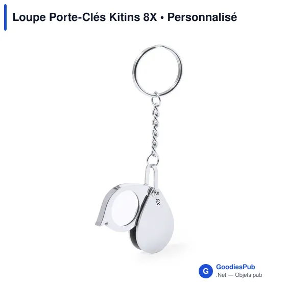 Loupe Porte-Clés Kitins 8X - Image 3