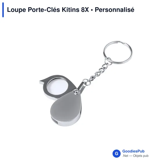 Loupe Porte-Clés Kitins 8X - Image 4