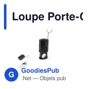 Loupe Porte-Clés Kondes 20X - Miniature 1