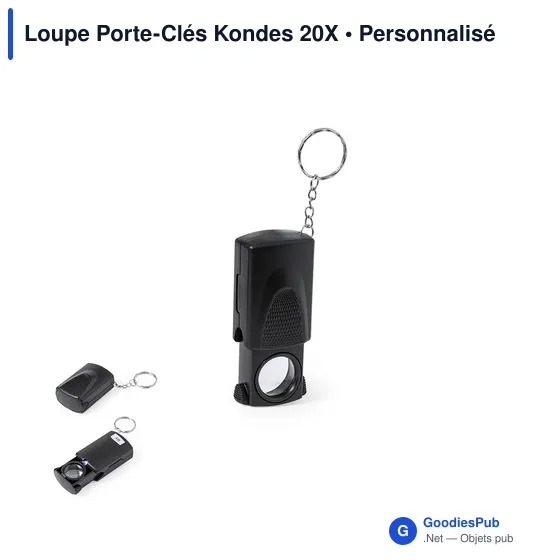 Loupe Porte-Clés Kondes 20X - Image 1