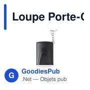 Loupe Porte-Clés Kondes 20X - Miniature 2