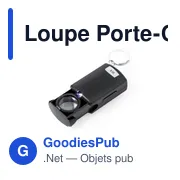 Loupe Porte-Clés Kondes 20X - Miniature 4