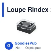 Loupe Rindex 20X - Miniature 3