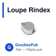 Loupe Rindex 20X - Miniature 5
