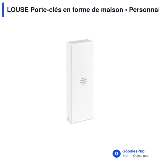 LOUSE Porte-clés en forme de maison - Image 3