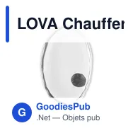 LOVA Chaufferette ovale - Miniature 1