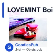 LOVEMINT Boîte coeur avec bonbons - Miniature 4