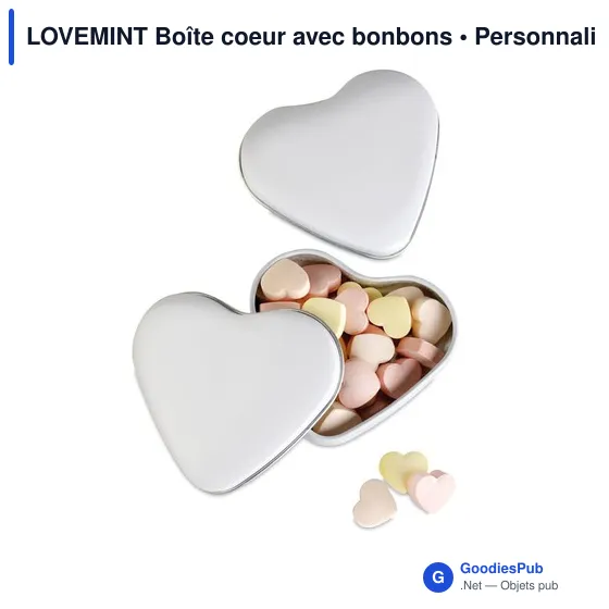 LOVEMINT Boîte coeur avec bonbons - Image 5