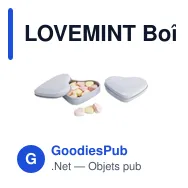 LOVEMINT Boîte coeur avec bonbons - Miniature 6
