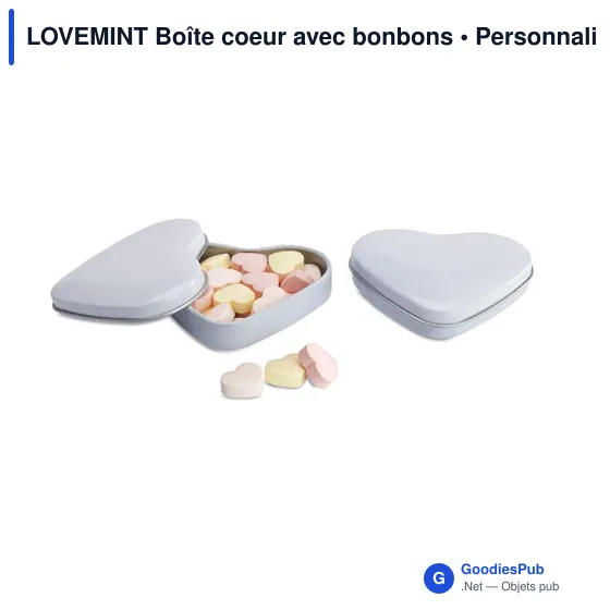 LOVEMINT Boîte coeur avec bonbons - Image 6