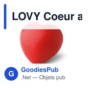 LOVY Coeur anti-stress - Miniature 1