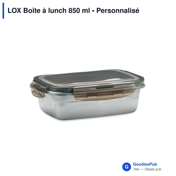 LOX Boîte à lunch 850 ml - Image 1