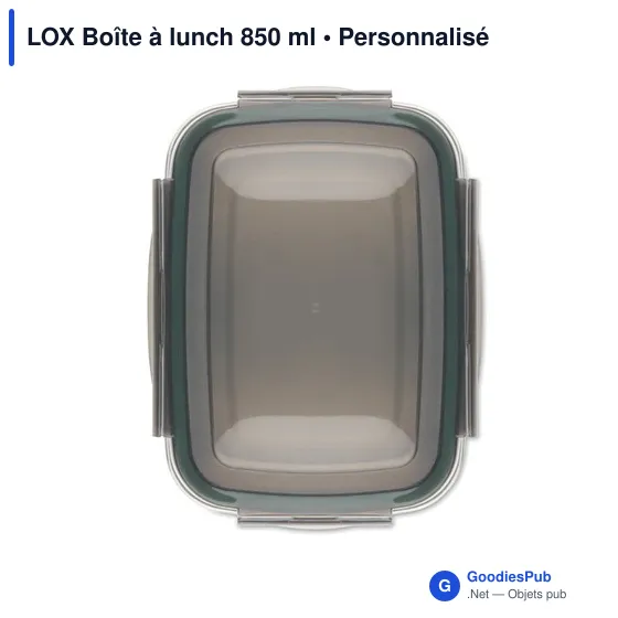 LOX Boîte à lunch 850 ml - Image 2