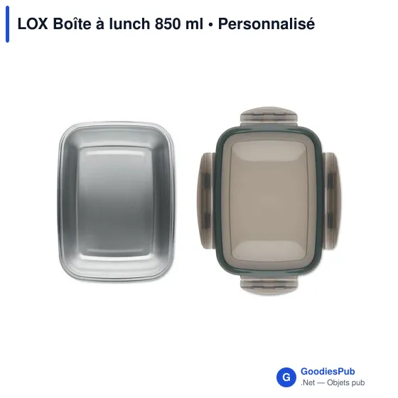 LOX Boîte à lunch 850 ml - Image 3