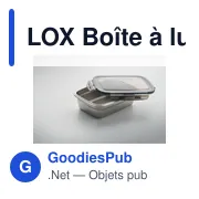 LOX Boîte à lunch 850 ml - Miniature 7