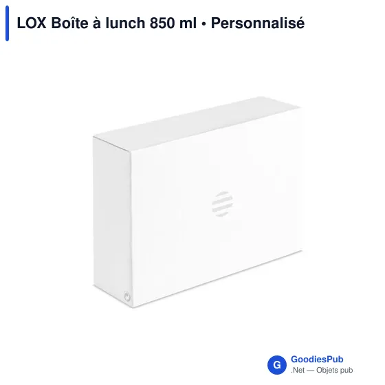 LOX Boîte à lunch 850 ml - Image 8