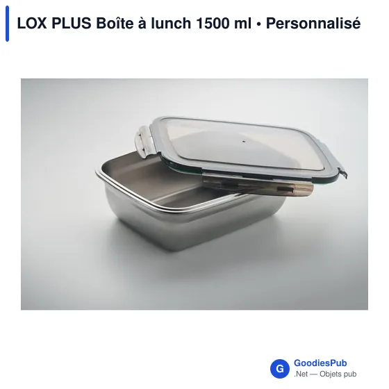 LOX PLUS Boîte à lunch 1500 ml - Image 5