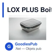 LOX PLUS Boîte à lunch 1500 ml - Miniature 8