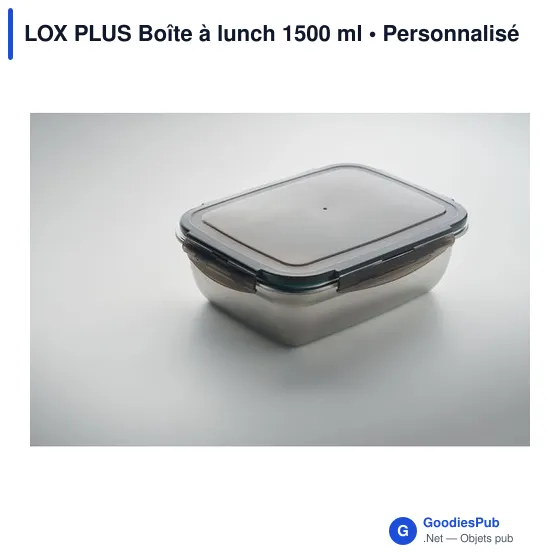 LOX PLUS Boîte à lunch 1500 ml - Image 8