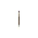 Variante marron - Stylo bille personnalisable en aluminium recyclé avec logo - Luca Copper Stylus